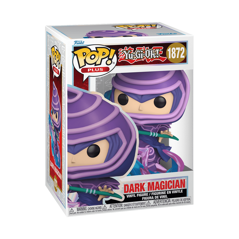 Yu-Gi-Oh - Dark Magician #1872 Funko Pop! Plus With Protector