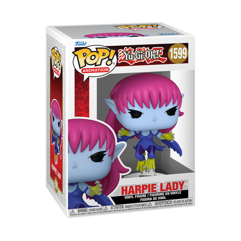 Yu-Gi-Oh - Harpie Lady #1599 Funko Pop! With Protector