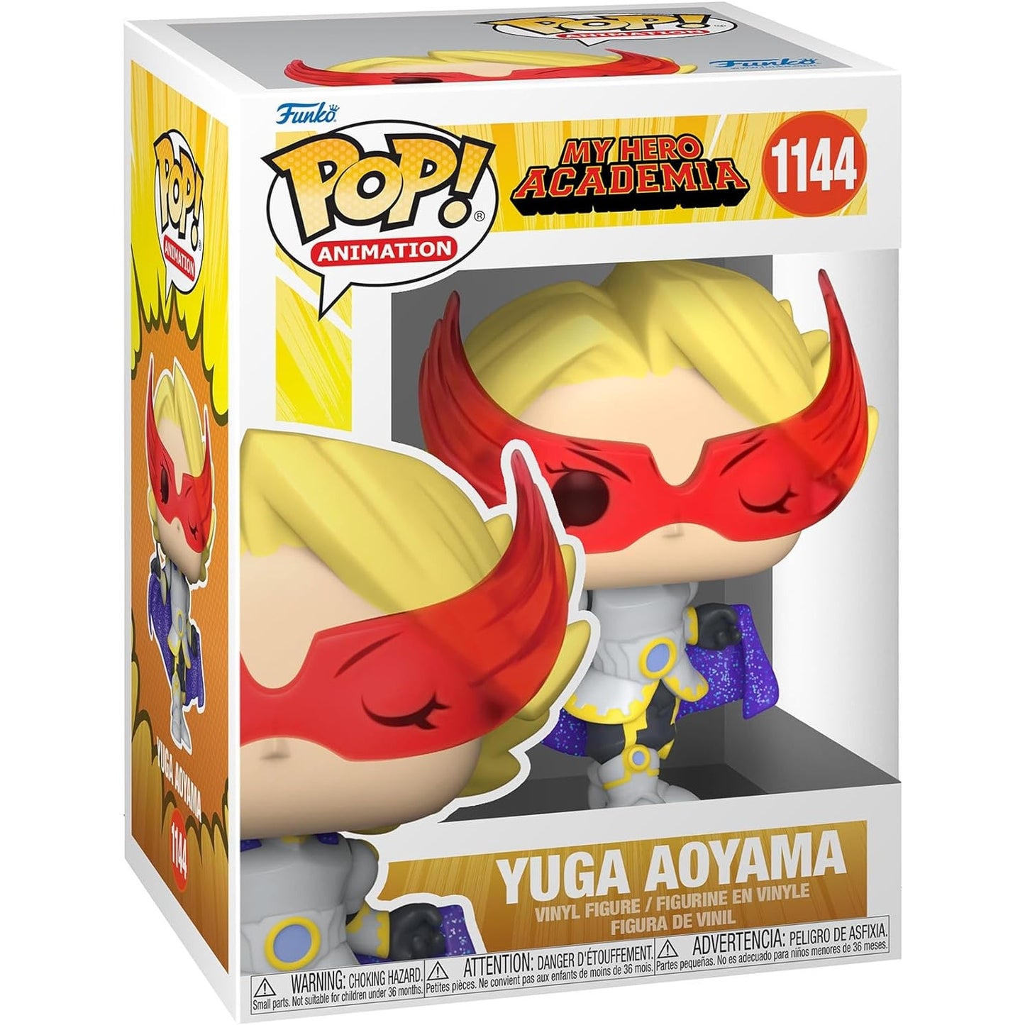 Funko Pop! Animation: My Hero Accademia - Yuga Aoyama #1144 With Protector